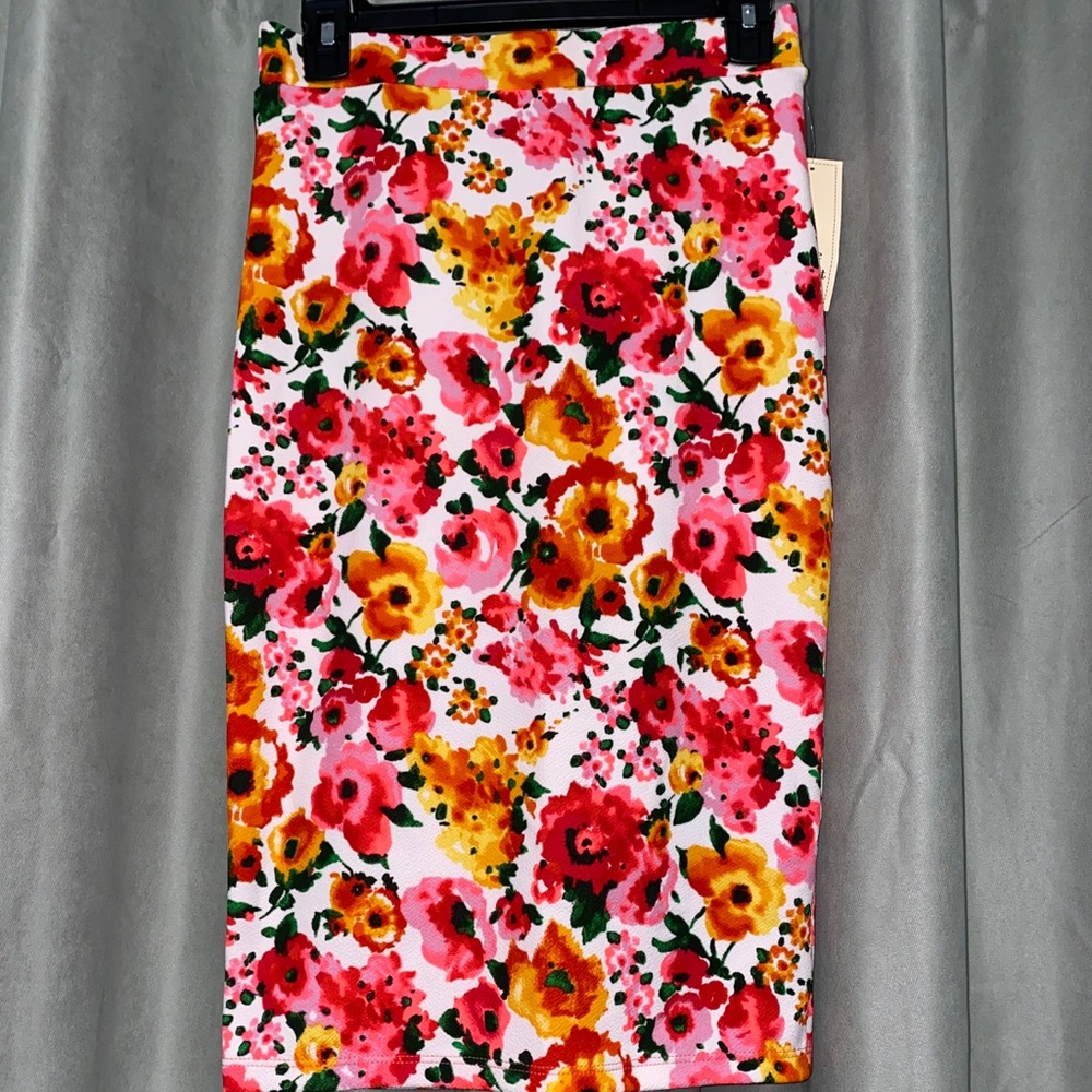 Floral Pencil Skirt